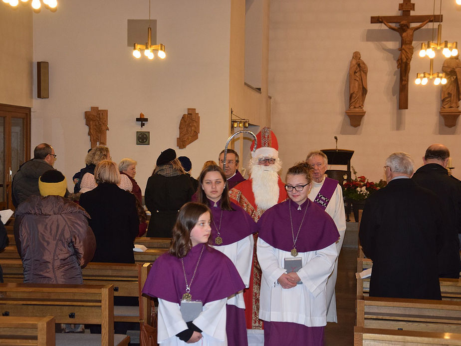 Der heilige Nikolaus in "Heilig Kreuz" Zierenberg